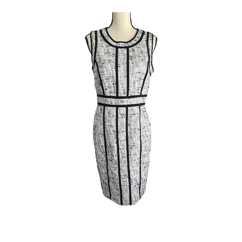 Calvin Klein Black and White Dress